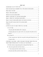 SKKN dạy đọc – hiểu văn bản văn học theo yêu cầu phát triển phẩm chất và năng lực người học qua tác phẩm chiều tối của hồ chí minh  