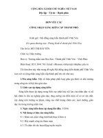 SKKN một số biện pháp phối hợp giữa gia đình và nhà trường trong công tác xã hội hóa giáo dục 