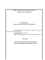 SKKN một số bài tập nâng cao thành tích cho đội tuyển bơi tự do nữ THCS lứa tuổi lớp 6,7 