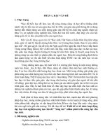 Thiết kế và tổ chức hoạt động dạy học trải nghiệm sáng tạo chủ đề sóng âm nhằm phát triển năng lực cho học sinh 