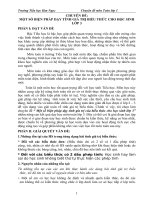 SKKN một số biện pháp dạy tính giá trị biểu thức cho học sinh lớp 3 