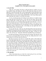 SKKN một số biện pháp nâng cao ý thức bảo vệ môi trường cho học sinh thông qua môn khoa học lớp 4 và các hoạt động ngoại khoá 