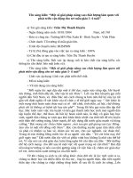 SKKN một số giải pháp nâng cao chất lượng làm quen với phát triển vận động cho trẻ mẫu giáo 5  6 tuổi 