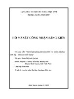 SKKN một số giải pháp nhằm nâng cao hiệu quả công tác chủ nhiệm lớp 1 