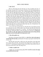 Tổ chức dạy học chủ đề các cuộc cách mạng tư sản buổi đầu thời cận đại bằng phương pháp dạy học dự án nhằm phát triển năng lực học sinh 