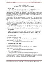 SKKN hướng dẫn học sinh khai thác bảng số liệu và biểu đồ trong phần địa lí các ngành kinh tế – địa lí 12 (ban cơ bản) 