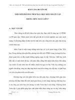 SKKN báo cáo chuyên đề “đổi mới phương pháp dạy học kiểu bài ôn tập trong môn toán lớp 2”  