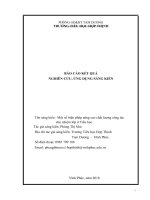 SKKN một số biện pháp nâng cao chất lượng công tác chủ nhiệm lớp ở tiểu học 