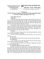 1. Ke hoach to chuc cuoc thi trắc nghiệm Tìm hiểu 90 năm Ngày truyền thống ngành Tuyên giáo