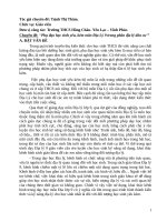 chuyên đề nâng cao chất lượng sử dụng và khai thác kênh hình cho học sinh yếu, kém môn địa lý lớp 9  phần địa lý dân cư, địa lý kinh tế 