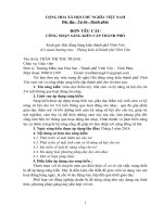 SKKN giáo dục thẩm mỹ, tình cảm và kỹ năng xã hội cho trẻ 5 6 tuổi thông qua hoạt động âm nhạc  