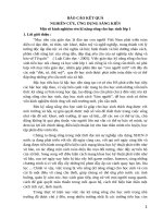 SKKN một số kinh nghiệm rèn kĩ năng sống cho học sinh lớp 1 