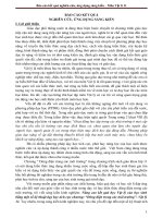 SKKN nâng cao kết quả học vật lý của học sinh bằng một số kỹ thuật dạy học tích cực chương dòng điện trong các môi trường”  vật lý 11 