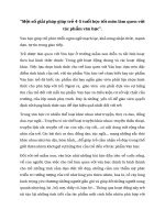 SKKN một số giải pháp giúp trẻ 4 5 tuổi học tốt môn làm quen với tác phẩm văn học 