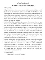 SKKN một số HOẠT ĐỘNG WARM – UP TRONG TIẾT SPEAKING  TIẾNG ANH lớp 10 