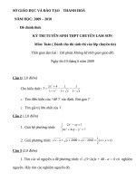 Toan vao 10 truong lam son 2