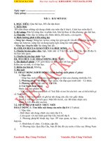 Giáo án địa lí lớp 6 mới theo định hướng phát triển năng lực