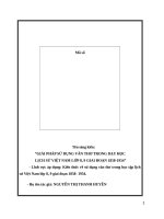 SKKN giải pháp sử dụng văn thơ trong dạy học lịch sử ở lớp 8, lớp9 