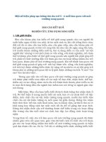 SKKN một số biện pháp tạo hứng thú cho trẻ 5   6 tuổi làm quen với môi trường xung quanh 