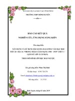 SKKN xây dựng và sử dụng bài giảng e learning vào dạy học tiết 20   bài 14 phong trào cách mạng 1930 – 1935  theo mô hình lớp học đảo ngược  