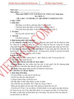 Giáo án địa lí lớp 8 mới nhất, chuẩn nhất