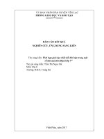 Tích hợp giáo dục biến đổi khí hậu trong một số bài của môn địa lí lớp 9 