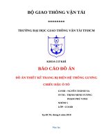 Đồ án về hệ thông gương điện xe ô tô mazda