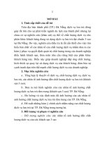 Nghiên cứu các nhân tố ảnh hưởng đến chất lượng dịch vụ của các khách sạn 3 sao trên địa bàn thành phố đà nẵng 