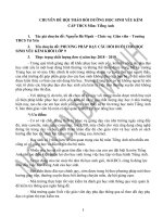 chuyên đề PHƯƠNG PHÁP dạy câu hỏi đuôi CHO học SINH yếu kém KHỐI lớp 9 