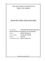 SKKN một số giải pháp tích hợp kỹ năng sống và phát huy tính thời sự trong giảng dạy văn bản nhật dụng 