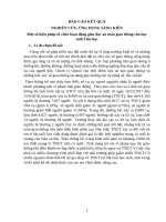 SKKN một số biện pháp tổ chức hoạt động giáo dục an toàn giao thông cho học sinh tiểu học 