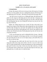 SKKN áp dụng phương pháp dạy học tích cực để rèn luyện kĩ năng thực hành phép nhân cho học sinh lớp 3 