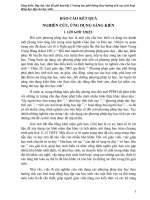 SKKN dạy học chủ đề giới hạn lớp 11 trung học phổ thông theo hướng tích cực hoá hoạt động học tập của học sinh 