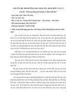 chuyên đề phương pháp giải bài tập về định luật ôm 