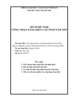 SKKN vận dụng sáng tạo các phương pháp dạy học nhằm tăng sự hứng thú của học sinh trong mỗi bài học lịch sử ở trường THCS 