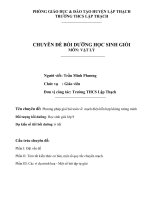 CHUYÊN đề học SINH GIỎI môn vật lý 9 phương pháp giải bài toán về  mạch điện hỗn hợp không tường minh 
