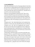 SKKN một số biện pháp chỉ đạo xây dựng trường học xanh – sạch – đẹp và an toàn 