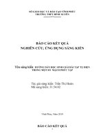 SKKN HƯỚNG dẫn học SINH GIẢI bài tập tụ điện TRONG một số  MẠCH PHỨC tạp 