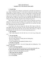 SKKN một số biện pháp phát triển thể chất cho trẻ 5 6 tuổi trong trường mầm non 