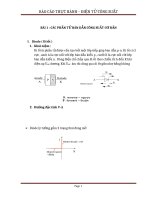 BÁO CÁO Thực Hành điện tử công suất