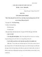 Một số biện pháp phát huy tính tích cực vận động trong hoạt động giáo dục thể chất cho trẻ trường mẫu giáo họa mi 