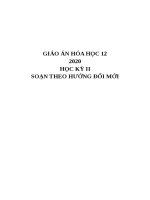 Giáo án phát triển năng lực Hóa học 12, soạn theo 5 bước, Bài 29: LUYỆN TẬP TÍNH CHẤT CỦA NHÔM VÀ HỢP CHẤT CỦA NHÔM và Bài 30: BÀI THỰC HÀNH SỐ 4 : TÍNH CHẤT CỦA NATRI, MAGIE, NHÔM VÀ HỢP CHẤT QUAN TRỌNG CỦA CHÚNG