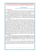 XÂY DỰNG một số bài TOÁN về TÍNH đơn điệu của hàm số từ các bài TOÁN về dấu và đồ THỊ của hàm số đạo hàm 