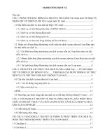 Tài liệu ôn thi Marketing Dịch Vụ