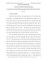 Nâng cao chất lượng dạy học về dạng toán dấu hiệu chia hết trong môn toán lớp 4 