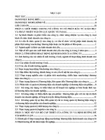 Báo cáo thực tập khoa Marketing tại Công ty cổ phần đầu tư giáo dục và phát triển nguồn lực quốc tế PASAL 