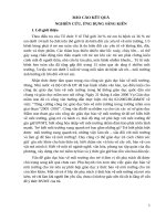 Nâng cao ý thức bảo vệ môi trường cho trẻ 5  6 tuổi trong trường mầm non 