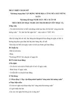 giao an âm nhạc vận động minh hoạ -Cùng múa hát mừng xuan.PTTM.Lớp lá