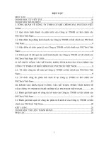 Báo cáo thực tập Khoa Kế toán tại Công ty TNHH cơ khí chính xác PSCTech việt nam 