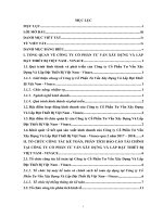 Báo cáo thực tập Khoa Kế toán tại CÔNG TY cổ PHẦN tư vấn xây DỰNG và lắp đặt THIẾT bị VIỆT NAM   VINACE 